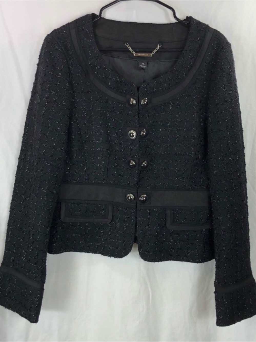 White House Black Market black blazer jacket 6084